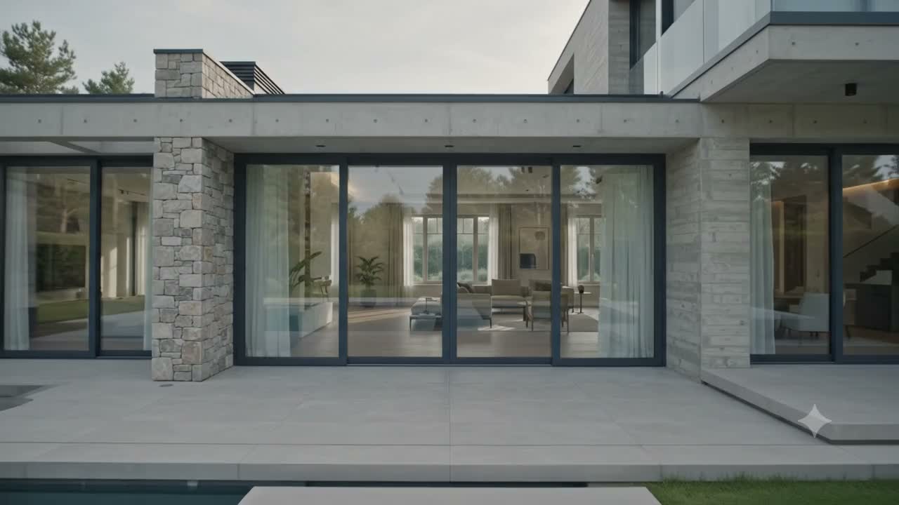 SCA uPVC cinematic villa walkthrough